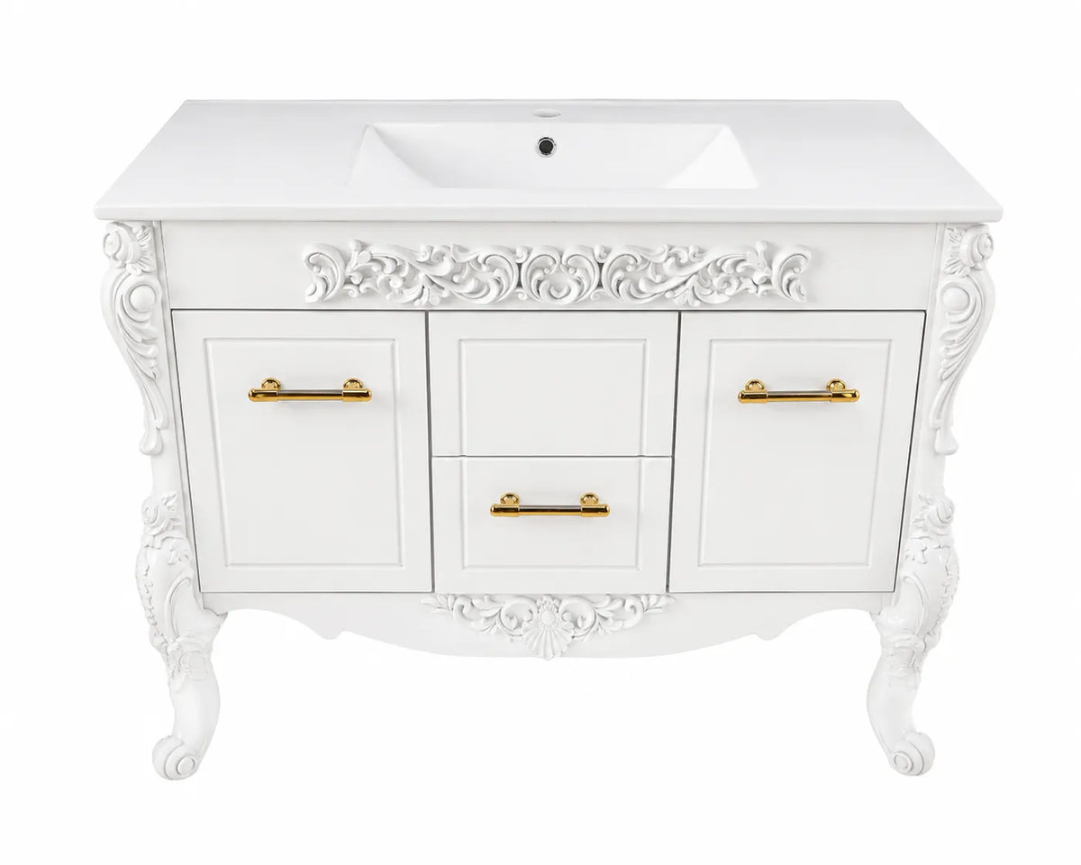 18"x40" Flooring Pvc Vanity Victoriun
