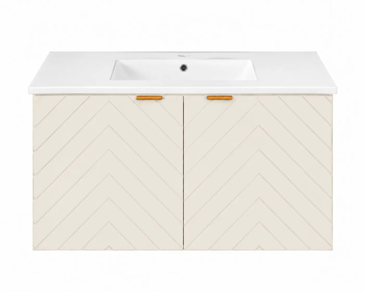 18x40 Wall Hang  Pvc Vanity
