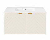 18x40 Wall Hang  Pvc Vanity