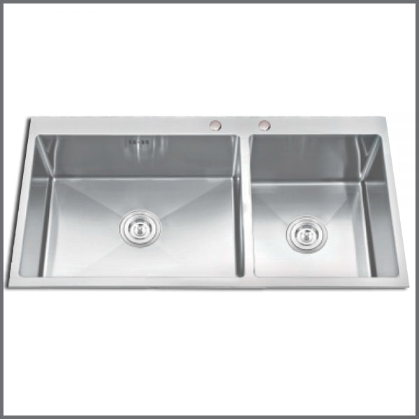 29 HM Double Bowl | Kitchen Sink