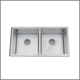 50HM Double Bowl, DIMENSIONS: 18″ X 31″ | Kitchen Sink