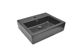 Porta 007TMB Matte Black Vessel Art Vanity Washbasin