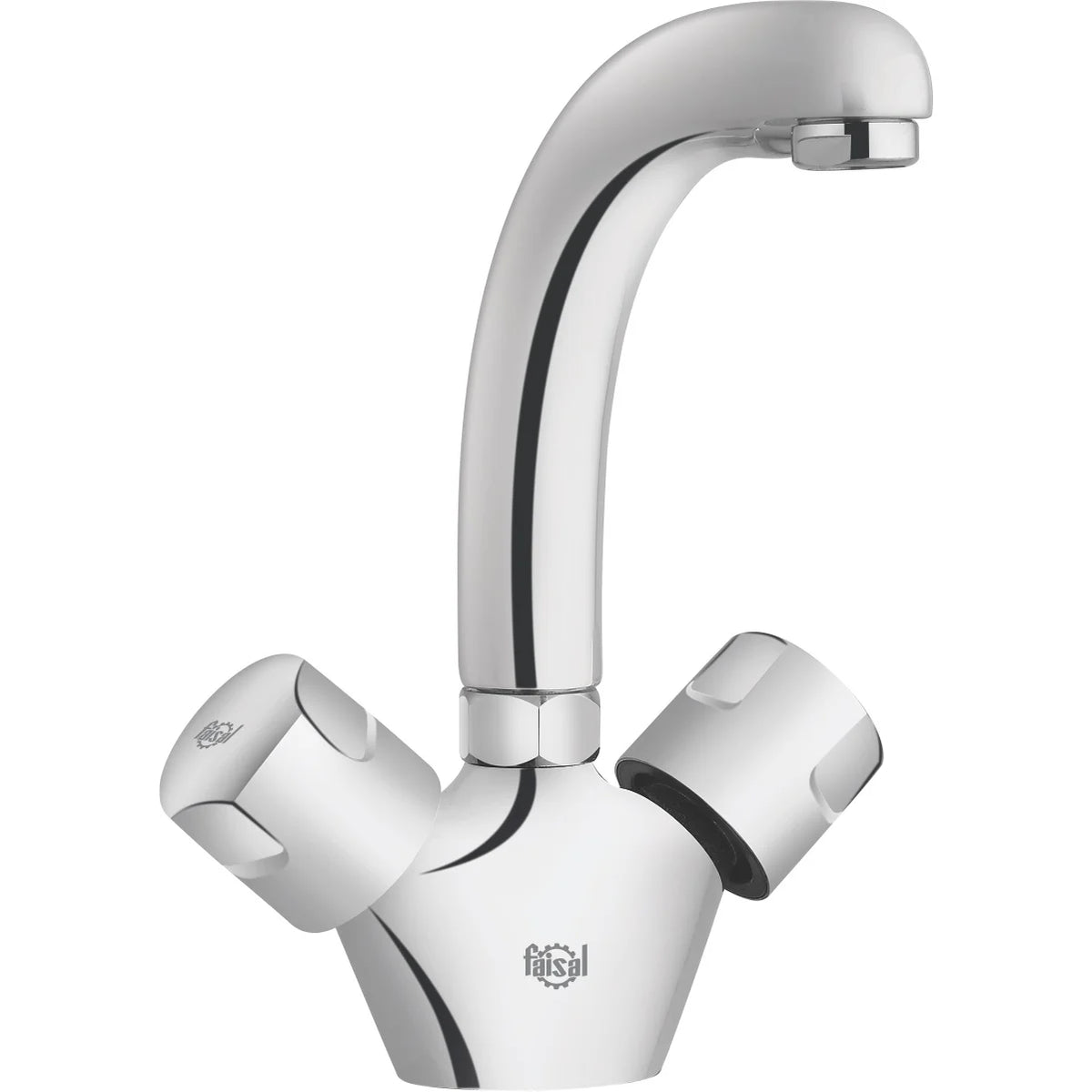 Shaheen Series Full Round Basin Mixer – Iconic Style- Faisal Sanitary