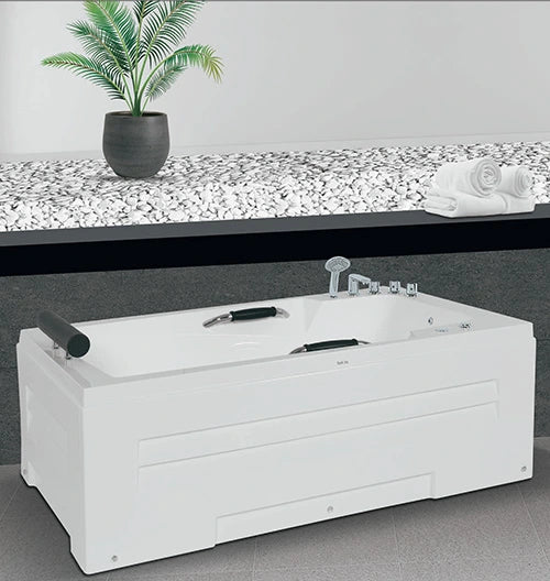 Full-Grain Leather Patrol Boots - P-046 - Jacuzzi Bathtub