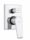 CLASSIC CONCEALED BATH MIXER & SQUARE PLATE