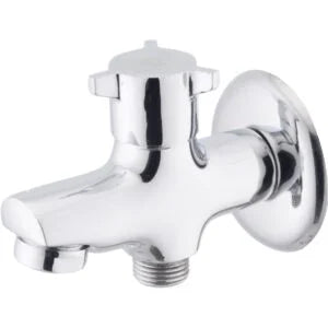 Slim Line Series Double Bib Cock – Modern Dual Outlet Tap - Faisal Sanitary Bib Cock