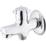 Slim Line Series Double Bib Cock – Modern Dual Outlet Tap - Faisal Sanitary Bib Cock