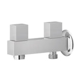 Sleek Series Double Bib Cock (Quarter Round) – Efficient & Stylish - Faisal Sanitary