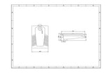 Porta HD43 Standard Squatting Pan