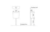 Porta HDPT710 Plastic Tank Cistern