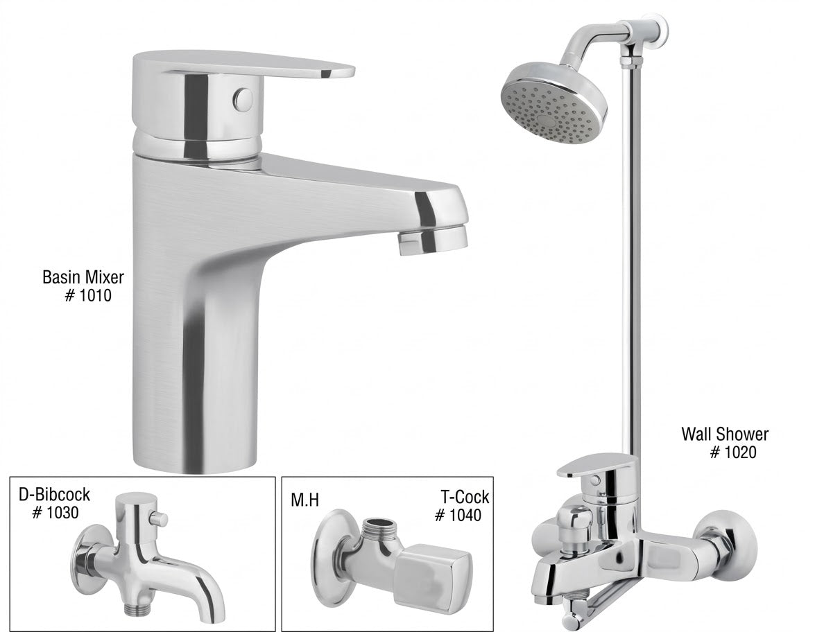 Classic EVA Shower Set