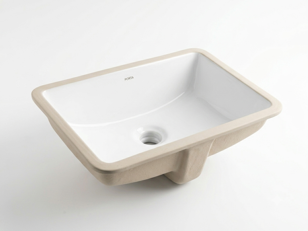 Porta HDLU024N Rectangular Under-Counter Basin