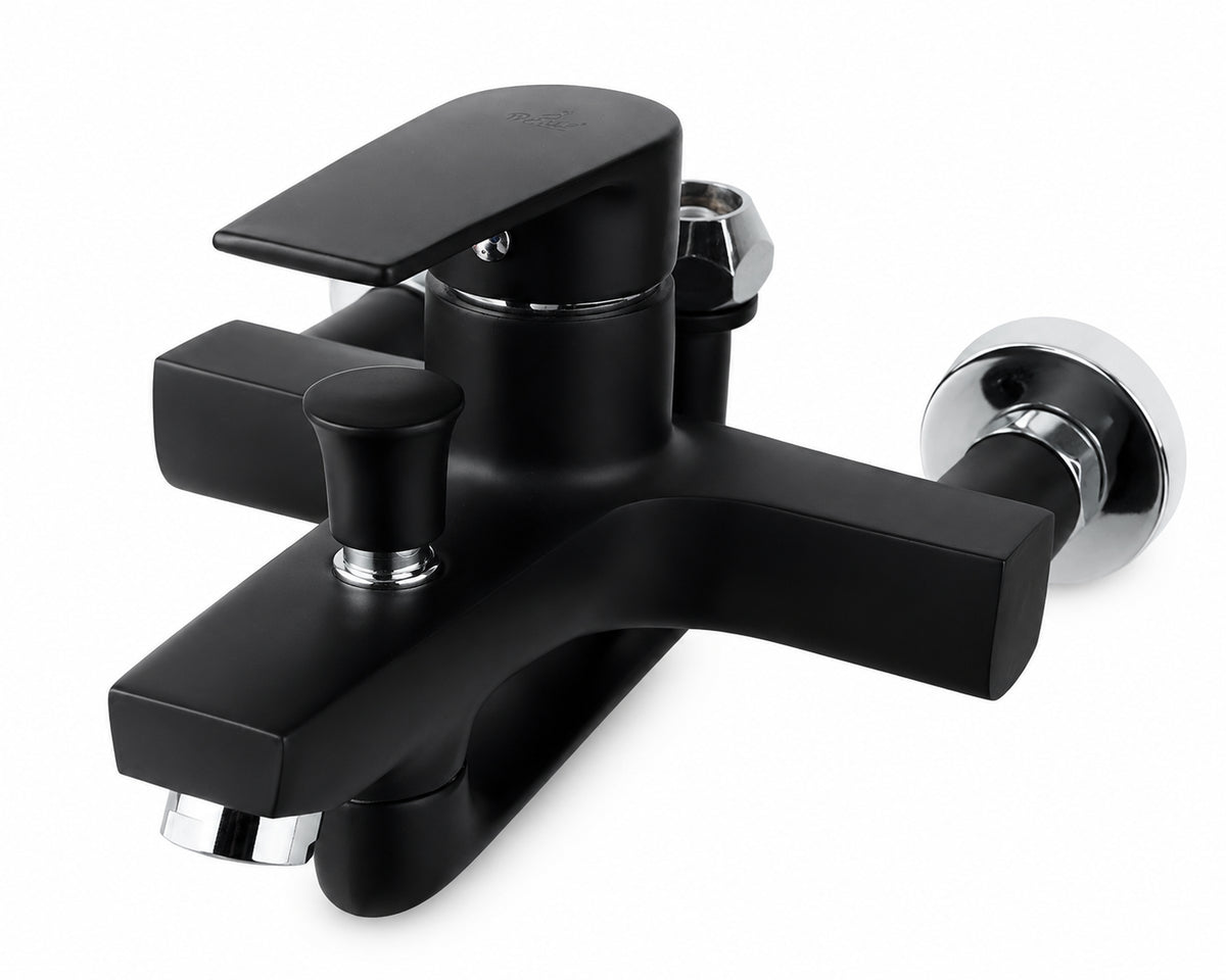 ITALY Ocean Lever Wall Shower Matt Black
