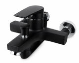 ITALY Ocean Lever Wall Shower Matt Black