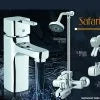 Safari Single Lever Series Set – Modern & Elegant Bathroom Mixer Sanitary Collection