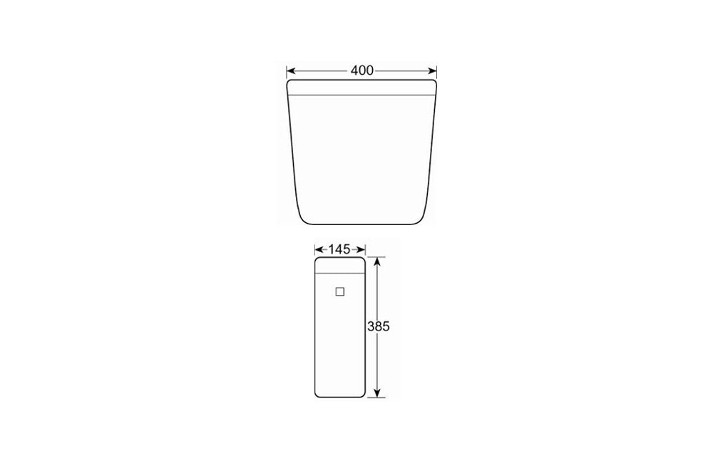 Porta HD3T Squatting Pan