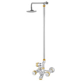 Capri Series Quarter Round Wall Shower – Sleek Performance - Faisal Sanitary Wall Shower