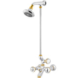 Galaxy Series Full Round Wall Shower – Universal Appeal - Faisal Sanitary Wall Shower