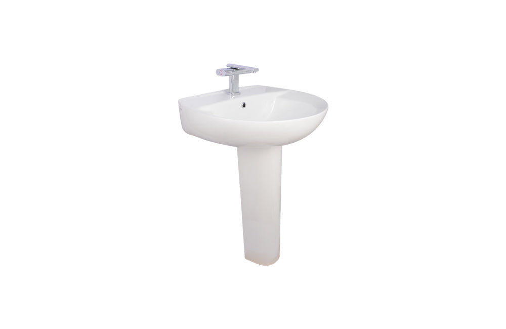 Porta HD11 Full Pedestal Washbasin