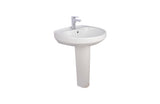Porta HD19 Full Pedestal Washbasin