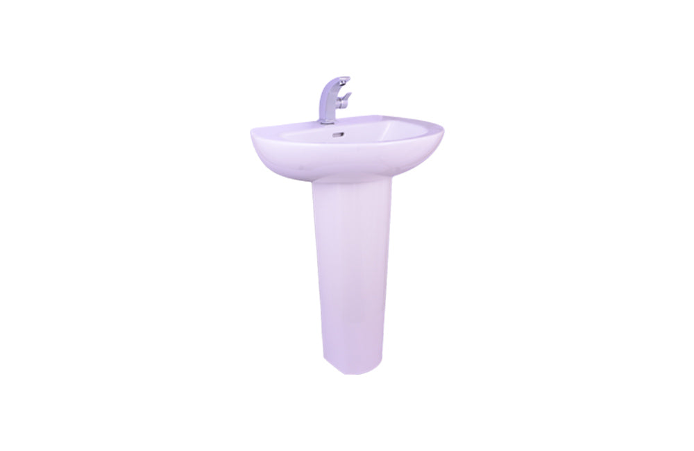 Porta HD80 Full Pedestal Washbasin
