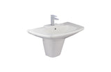 Porta HDLP311H Half Pedestal Washbasin