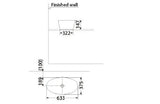 Porta HDA171 Capsule Art Vanity Washbasin