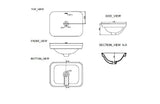 Porta HDL505 Designer Art Vanity Washbasin