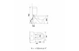 Porta HD12N Elite Two-Piece WC